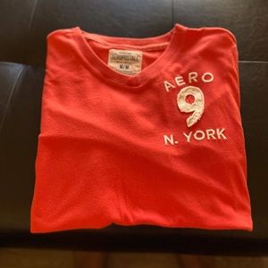 Casual pink salmon shirt